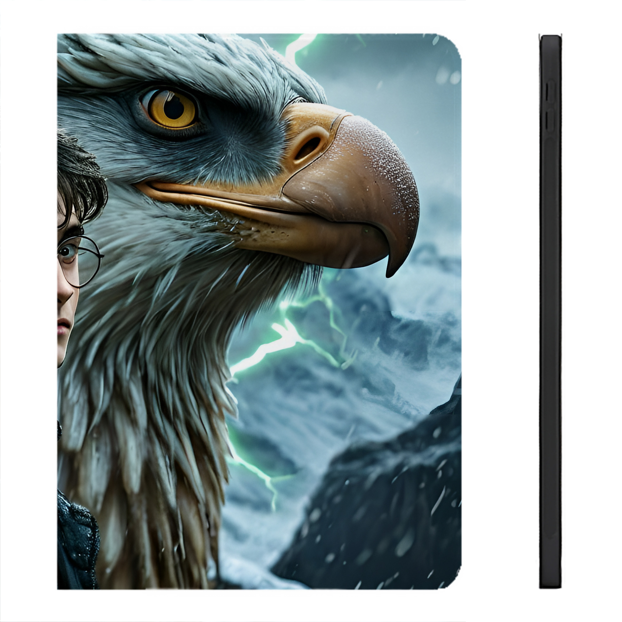 （画像用） Harry Potter ハリー・ポッターシリーズ IPadケース ペンホルダー付き ブックスタイルデザイン